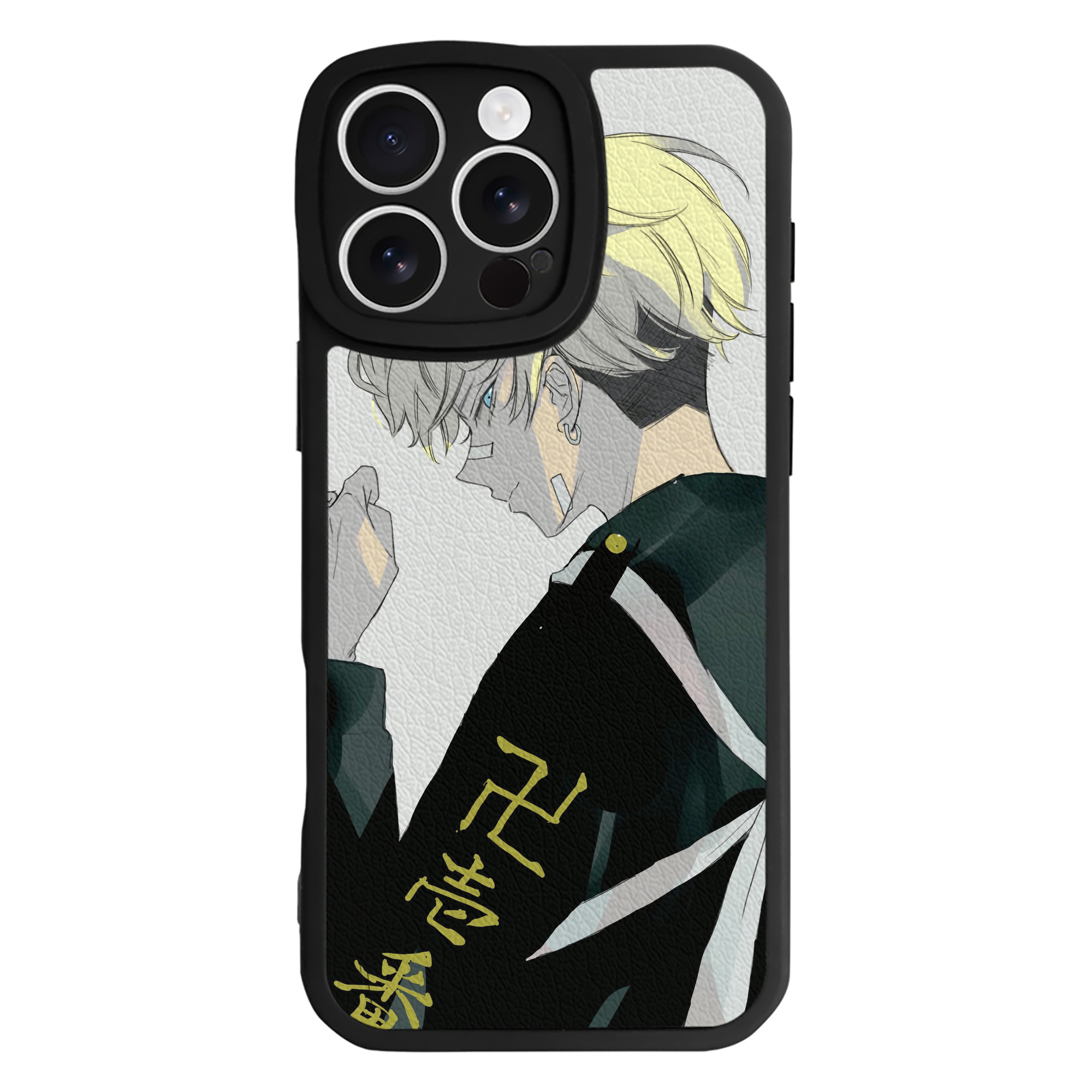 （画像用） 東京リベンジャーズ Tokyo Revengers 【iPhone 16シリーズ対応】シリコンスマホケース（レザー調） 材質：シリコン